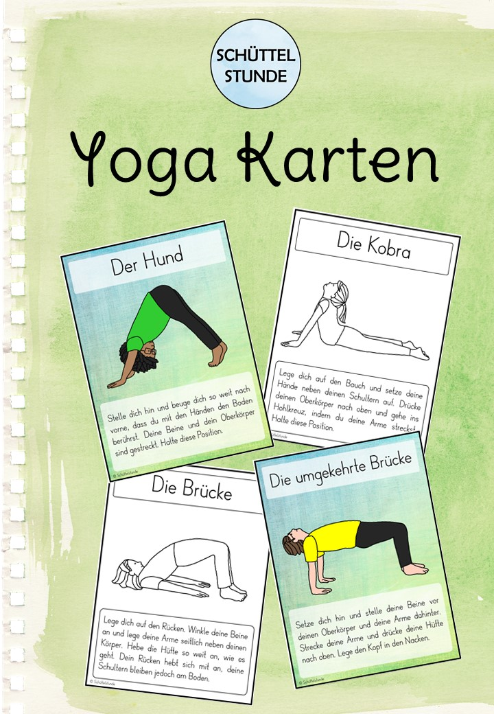 Yoga Karten Kinder Zum Ausdrucken Kostenlos