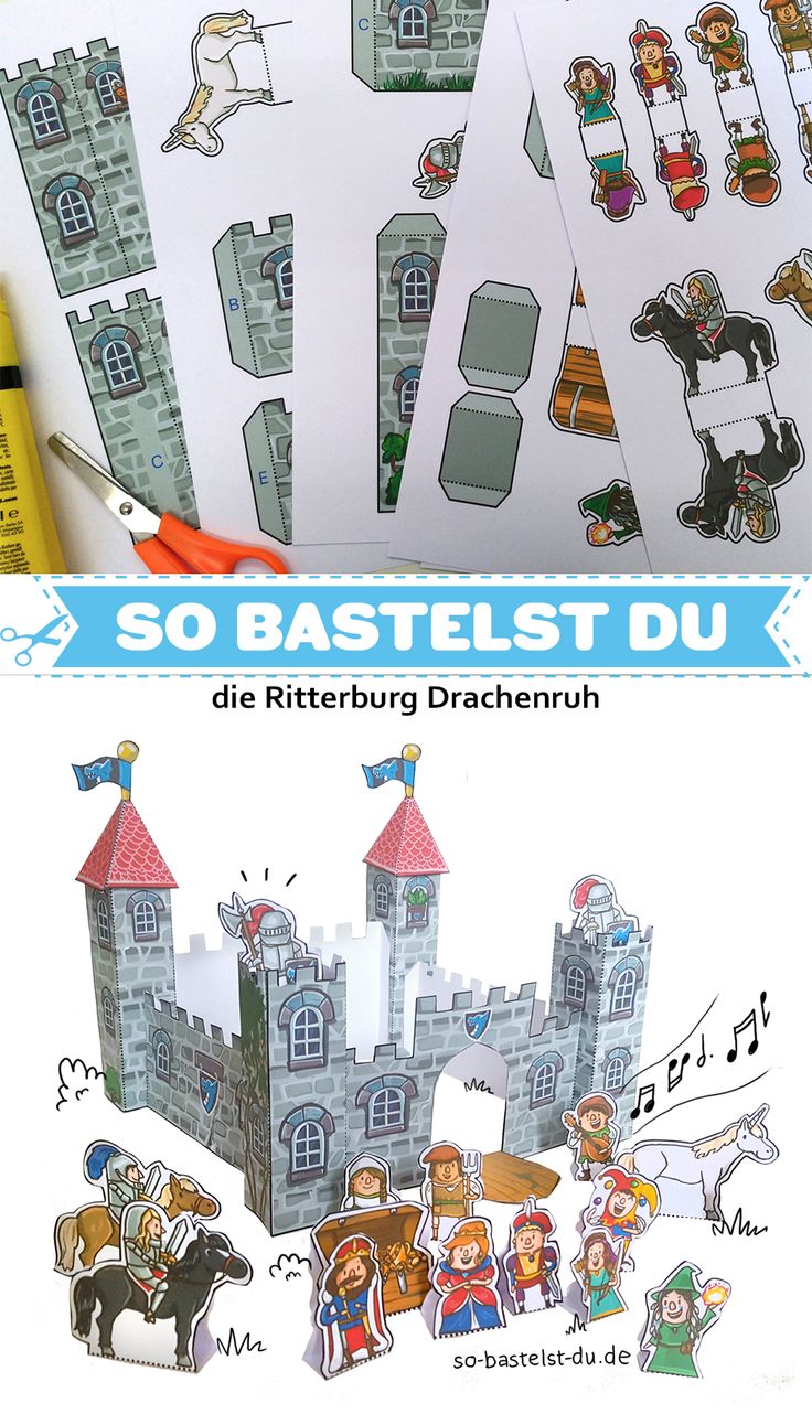 Bastelbogen Haus Zum Ausdrucken Kinder