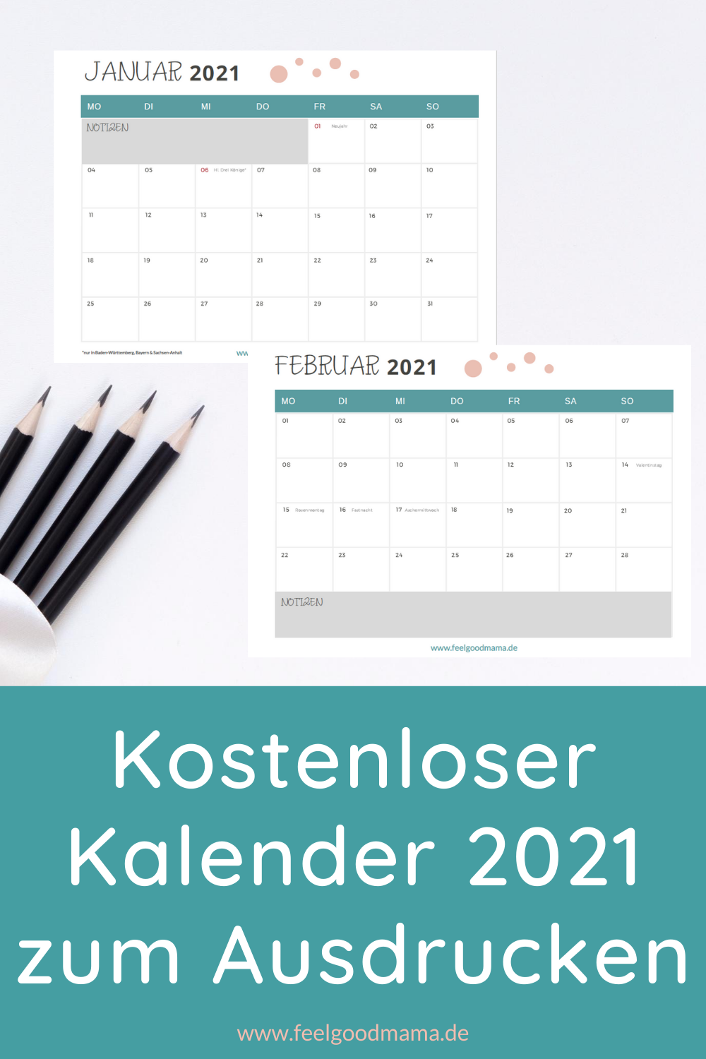 Kinder Kalender Zum Ausdrucken 2021