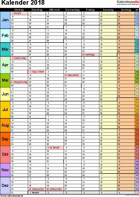 Kinder Kalender 2018 Zum Ausdrucken Kostenlos