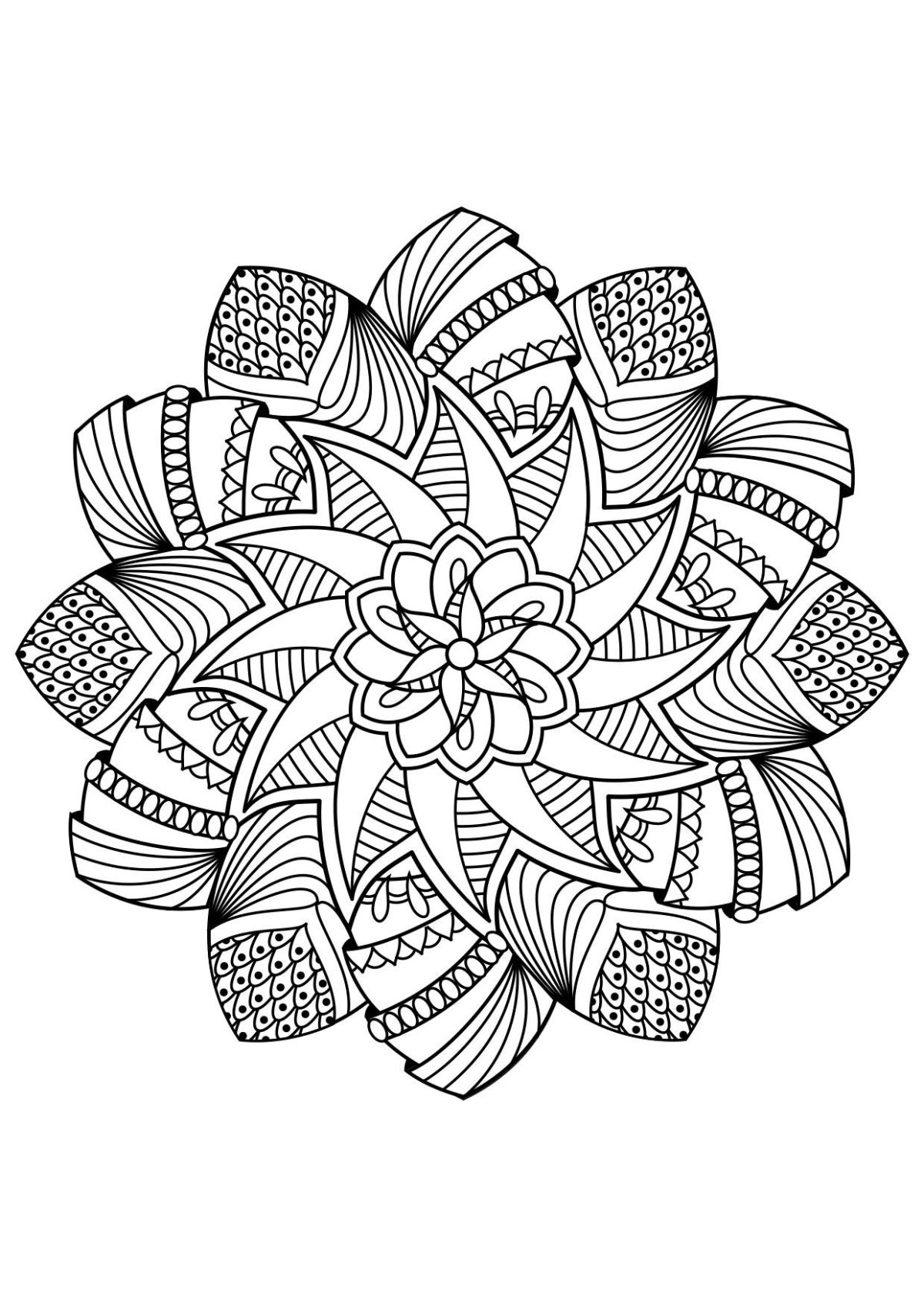 Mandala Kostenlos Ausdrucken Kinder