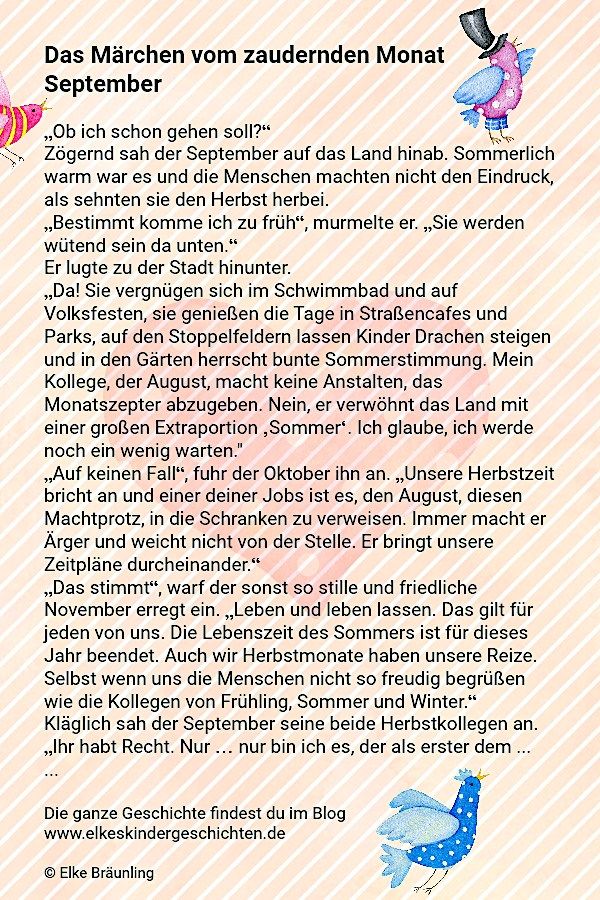 Monat September 2019 Für Kinder Zum Ausdrucken Kostenlos