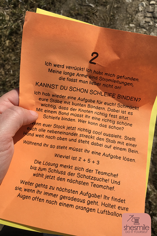 Schnitzeljagd Aufgaben Zum Ausdrucken Für Kinder 6 Jahre