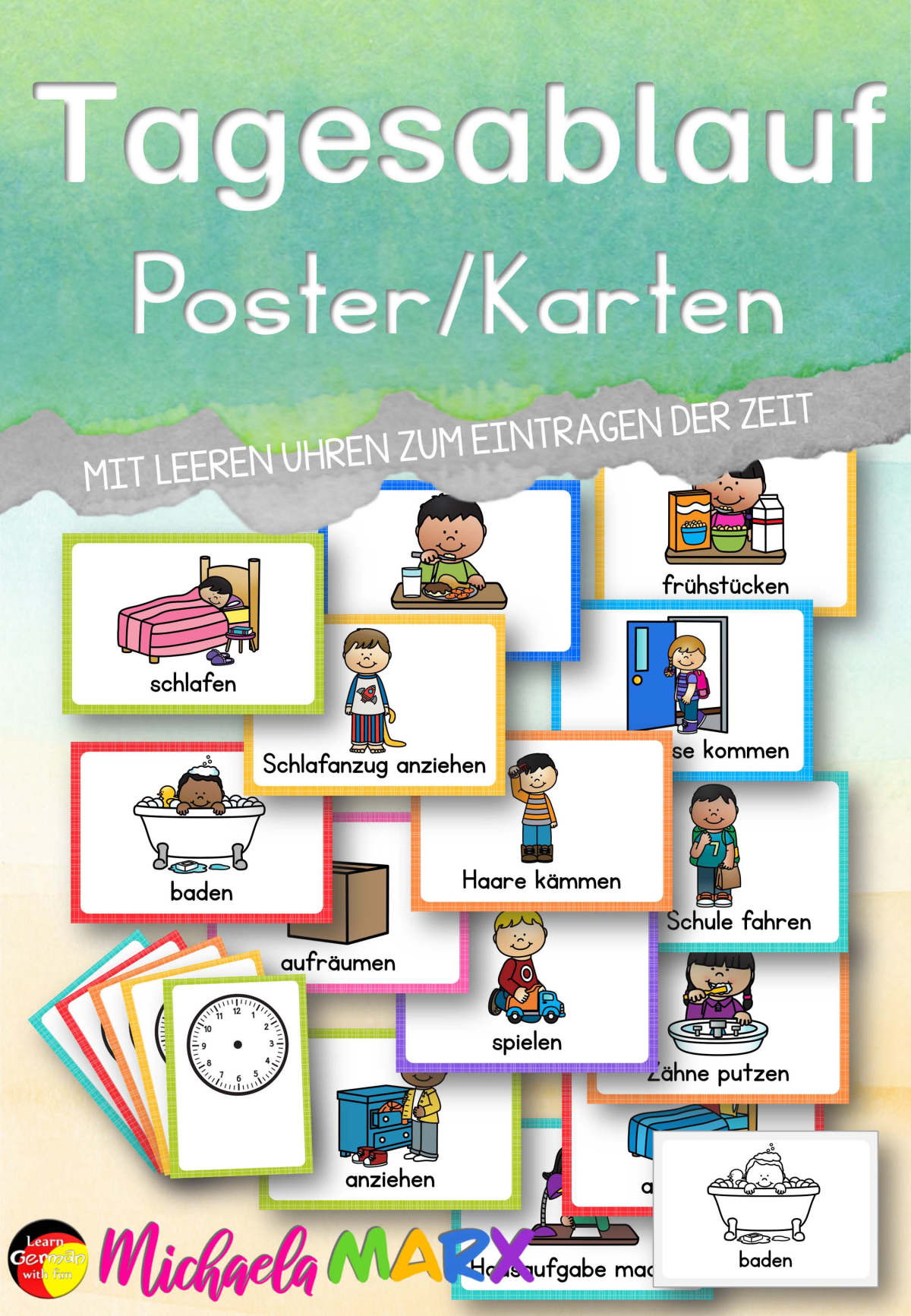 Symbole Tagesablauf Kinder Zum Ausdrucken Kostenlos