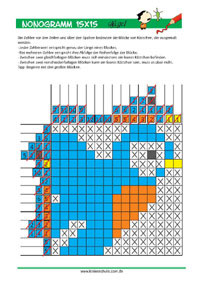 Nonogramm Für Kinder Zum Ausdrucken