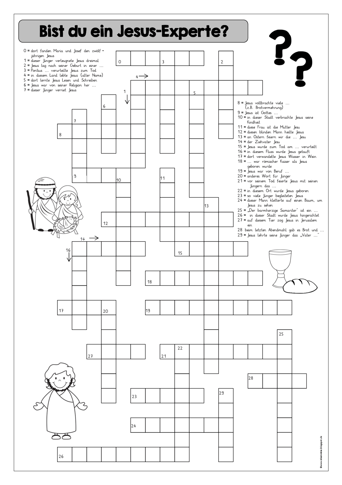 Bibelquiz Zum Ausdrucken Für Kinder